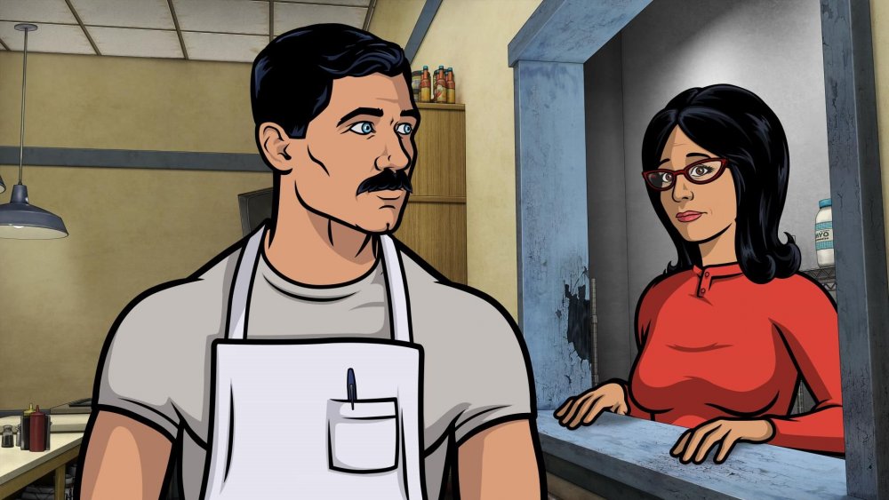 Sterling Archer and Linda Belcher