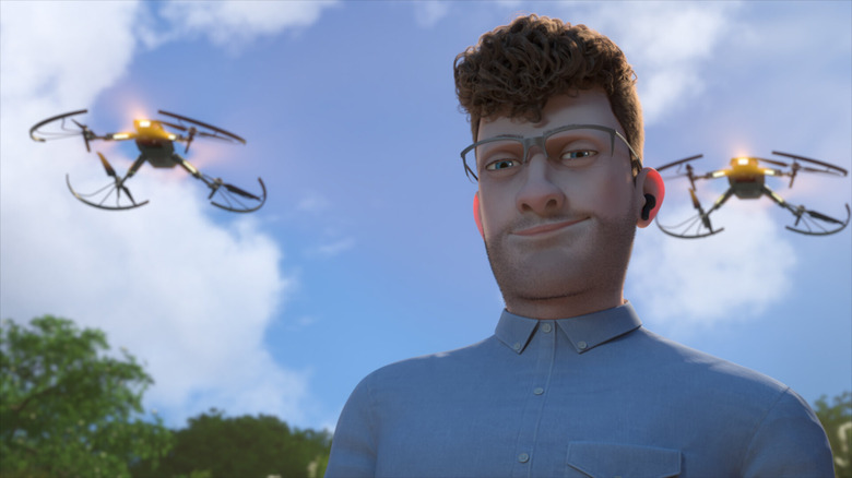 Kash with his drones