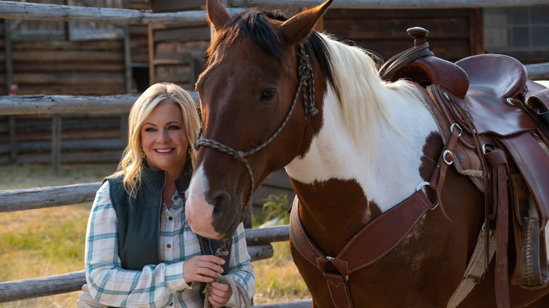 Merry with a horse