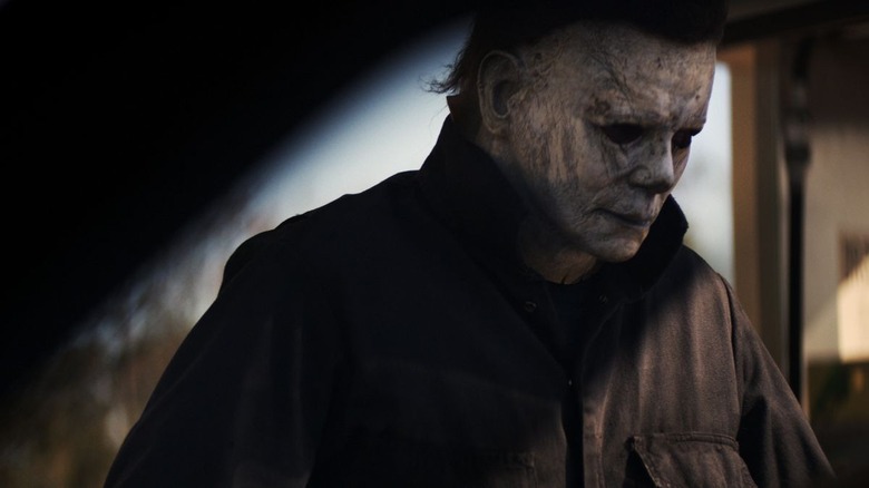 Michael Myers wearing his mask