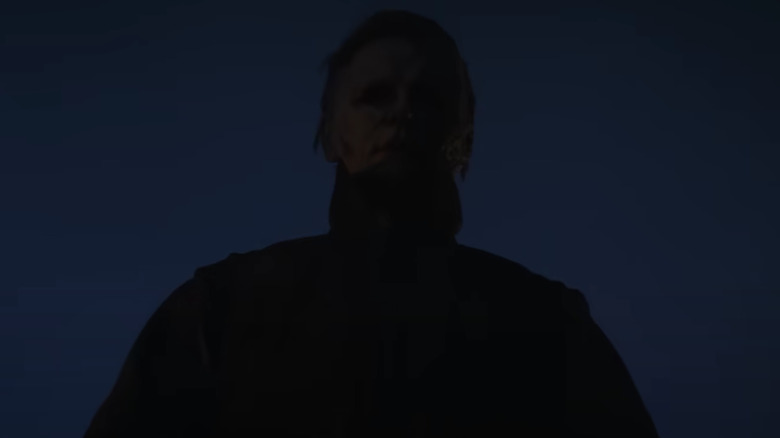 Michael Myers staring ominously