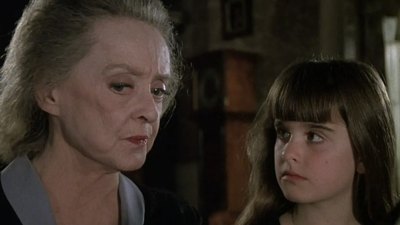 Bette Davis and Kyle Richards talking in tense moment