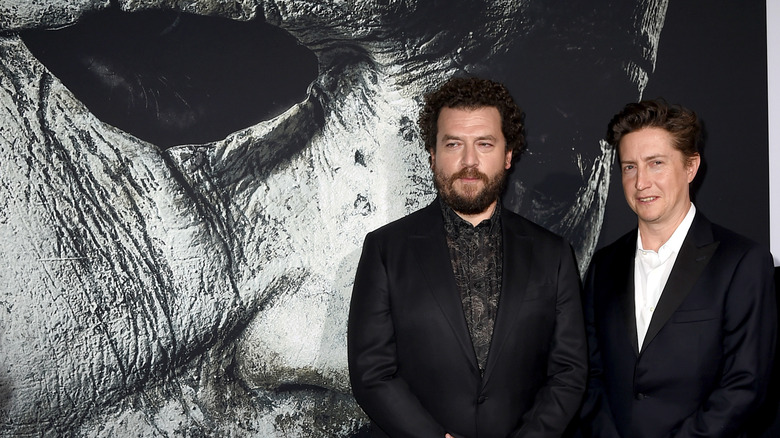 Danny McBride and David Gordon Green at the Halloween premiere