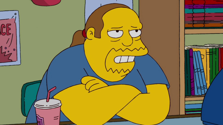 Comic Book Guy talking 