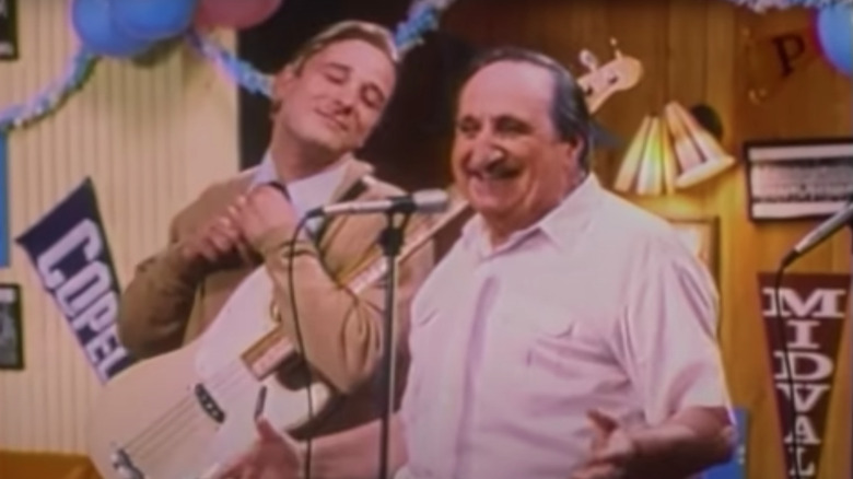 Al Molinaro speaking in Weezer video