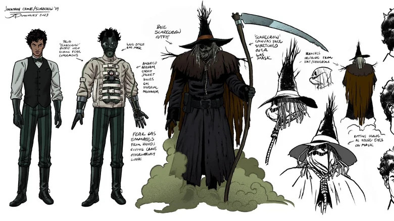 Scarecrow design Batman '89