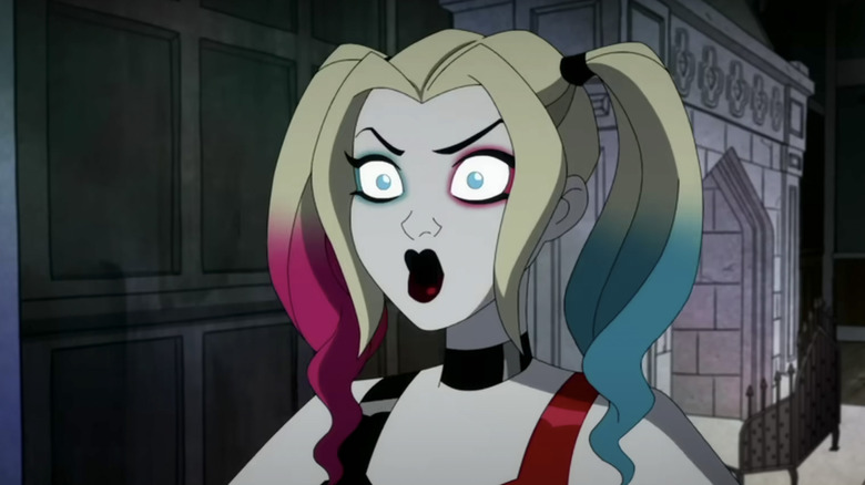 Harley Quinn angry 