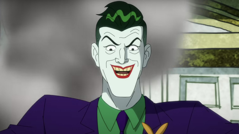 Joker laughing 