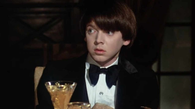 Bud Cort looks uncomfortable