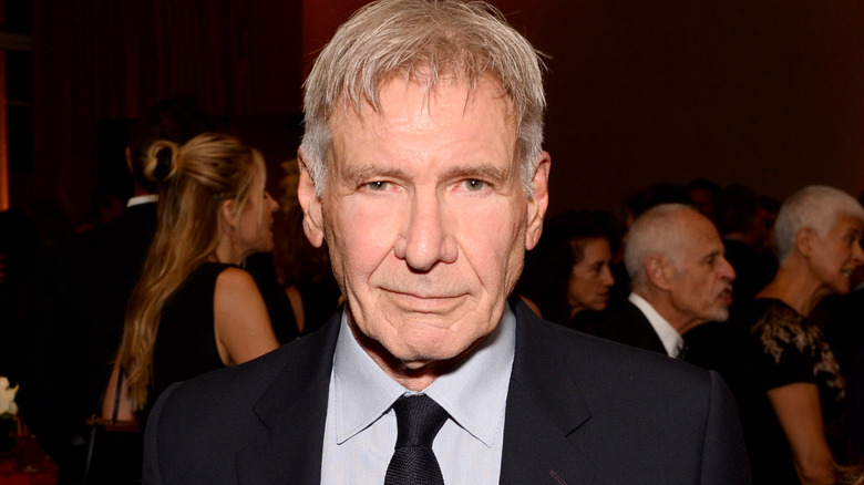 Harrison Ford in a suit