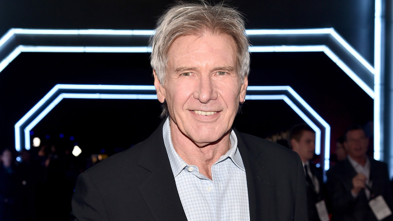 Harrison Ford smiling