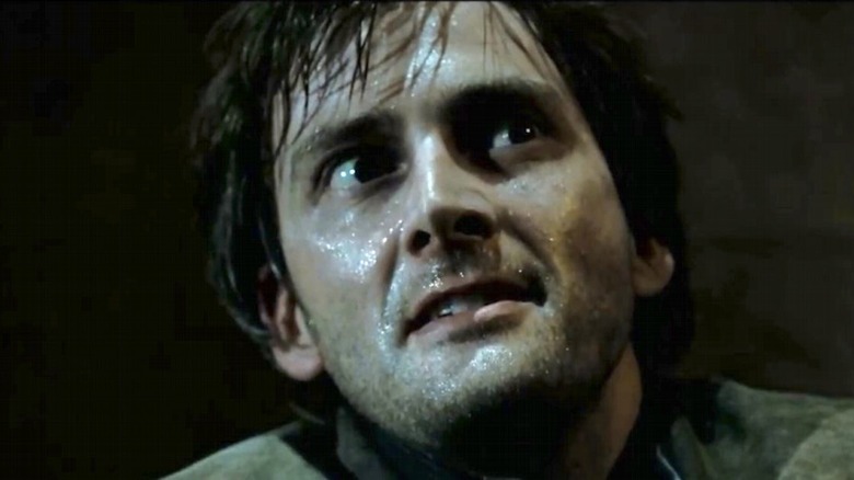 Barty Crouch Jr. looks up