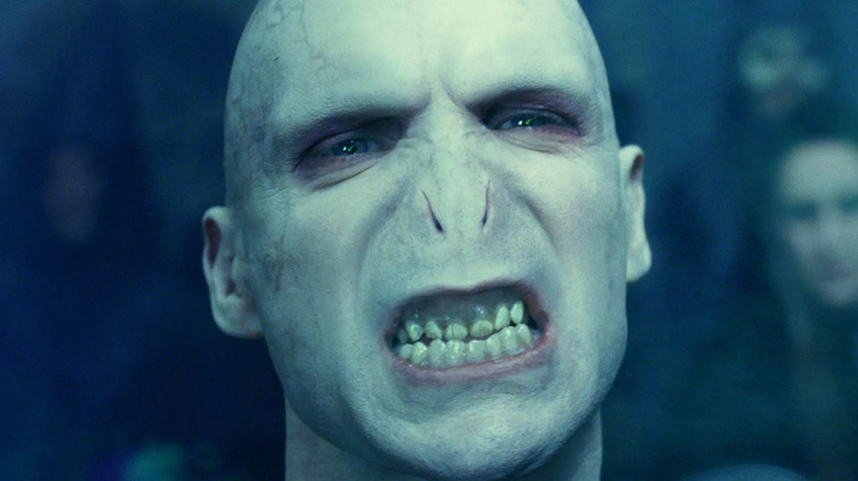 Voldemort snarls