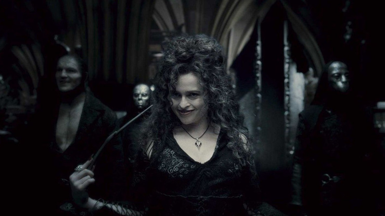 Bellatrix smiling