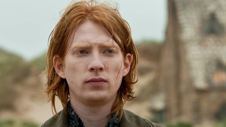 Bill Weasley with a somber expression