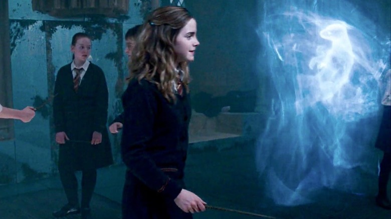 Hermione casts Patronus Harry Potter