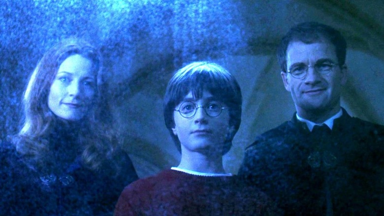 Harry Potter sees parents