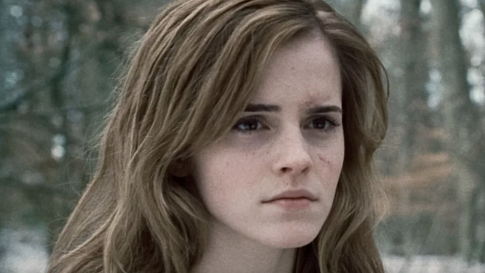 Emma Watson Hermione Granger somber