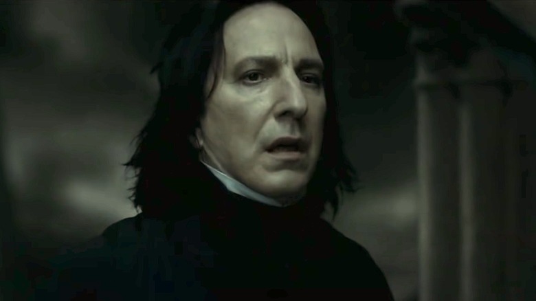 Snape looking surprised