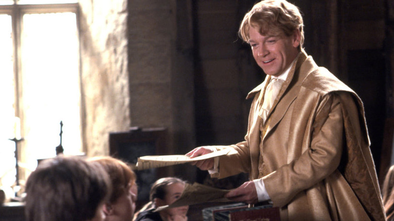 Gilderoy Lockhart teaching students