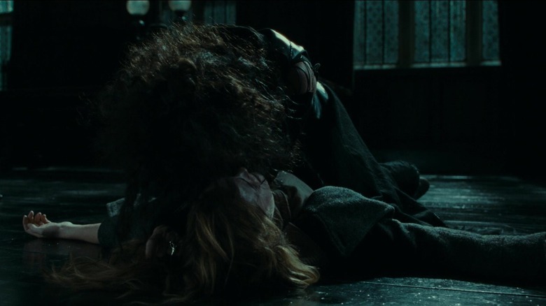 Bellatrix torturing Hermione