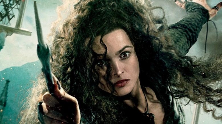 Bellatrix Lestrange casting a spell