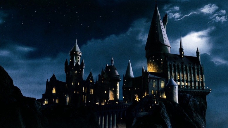 Hogwarts Castle night