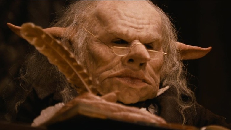 Goblin banker Gringotts Wizarding Bank