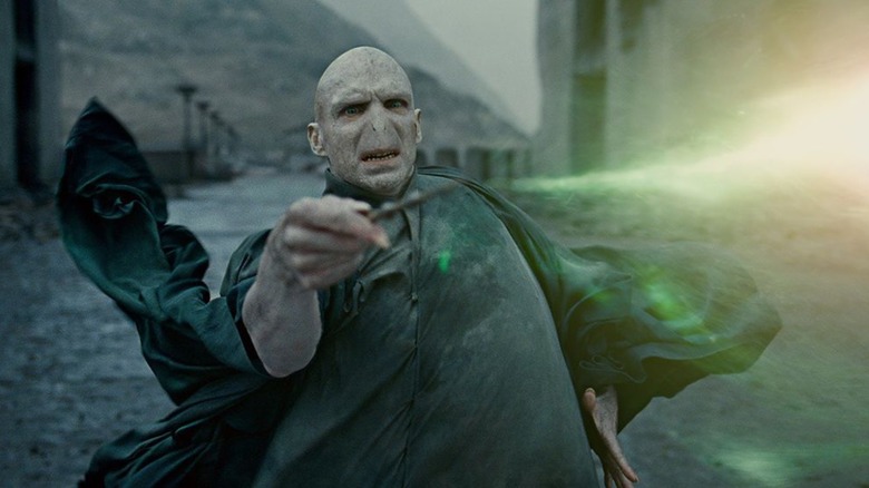 Voldemort using magic