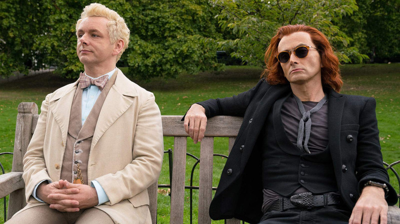 David Tennant and Michael Sheen Good Omens