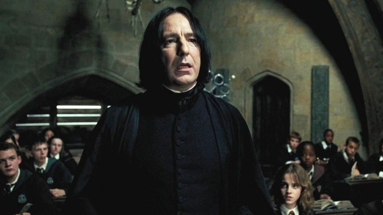 Snape teaching class