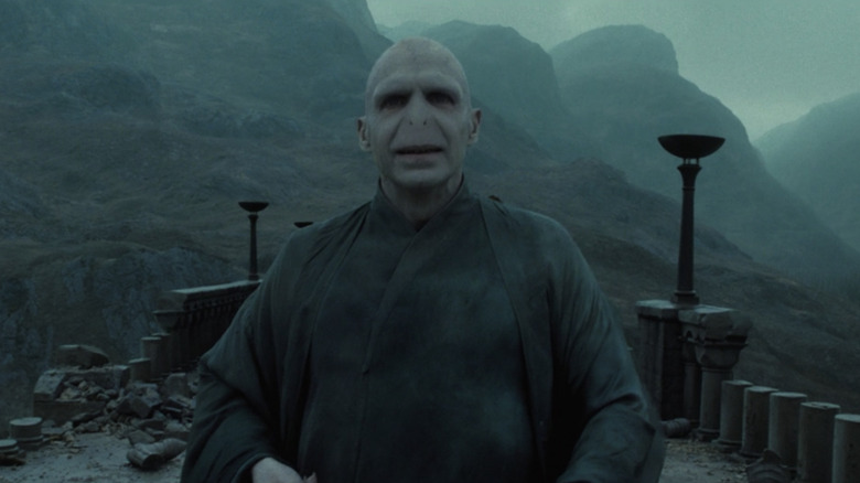 Voldemort invading Hogwarts