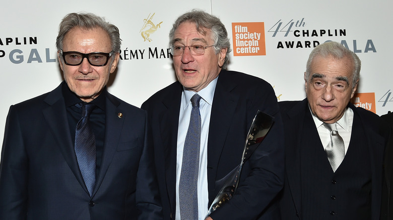 Harvey Keitel, Robert De Niro and Martin Scorsese