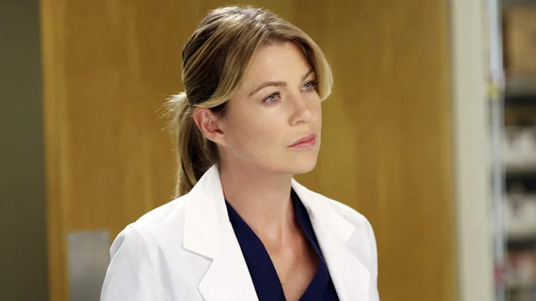 Meredith looking confused