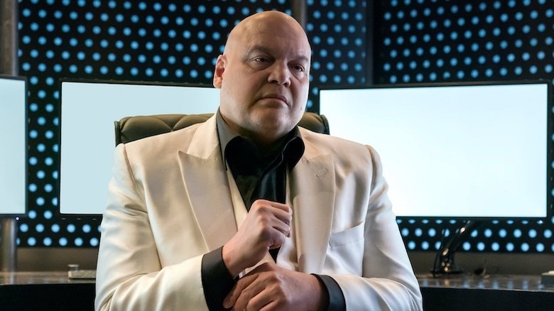 Kingpin at computer desk