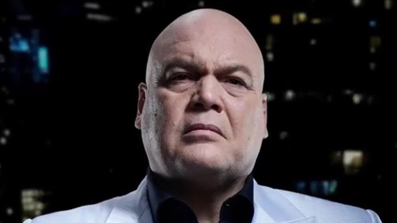 Vincent D'Onofrio glowers as Kingpin in Daredevil