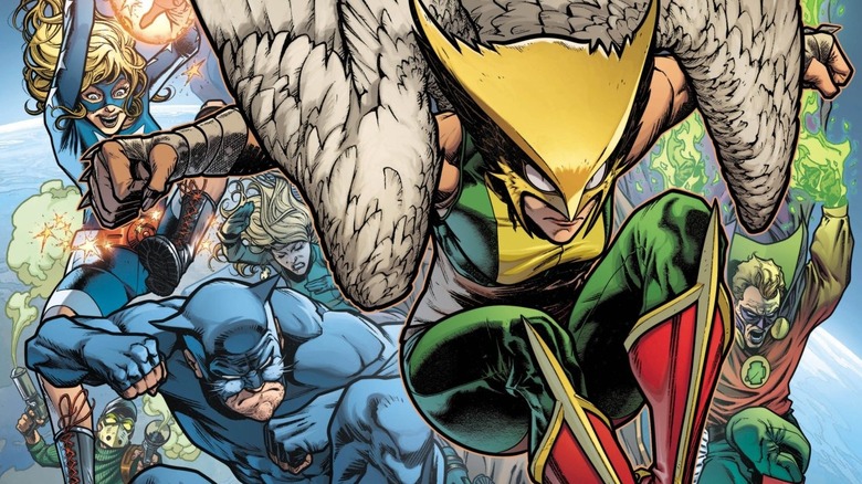 Hawkgirl and the JSA 