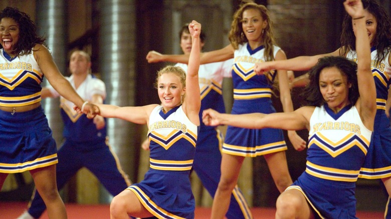 Hayden the non-superpowered cheerleader