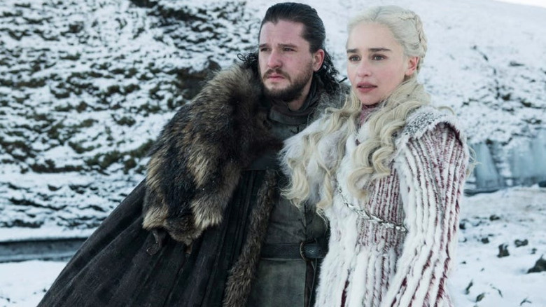 daenerys targaryen and john snow