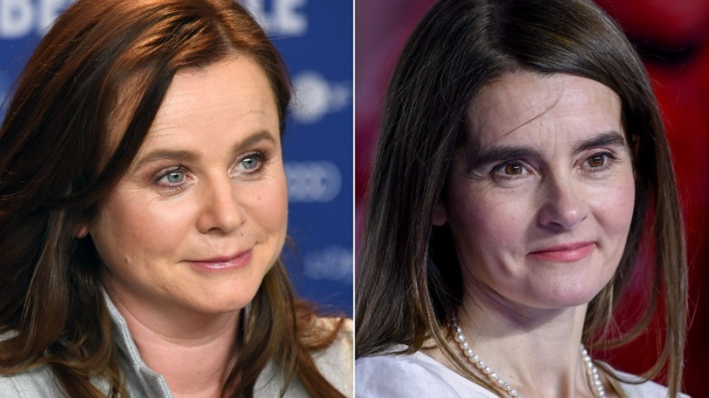 Emily Watson and Shirley Henderson smiling