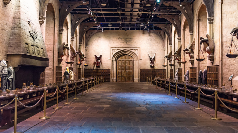 Harry Potter studio tour Great Hall