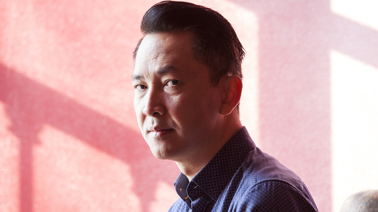 Viet Thanh Nguyen looking serious