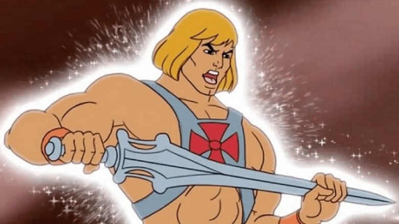 He-Man holding power sword