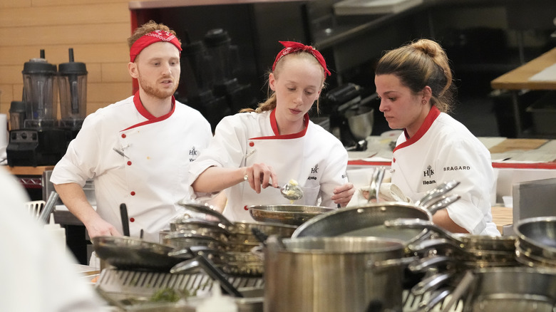 Red Team cook on Hell's Kitchen