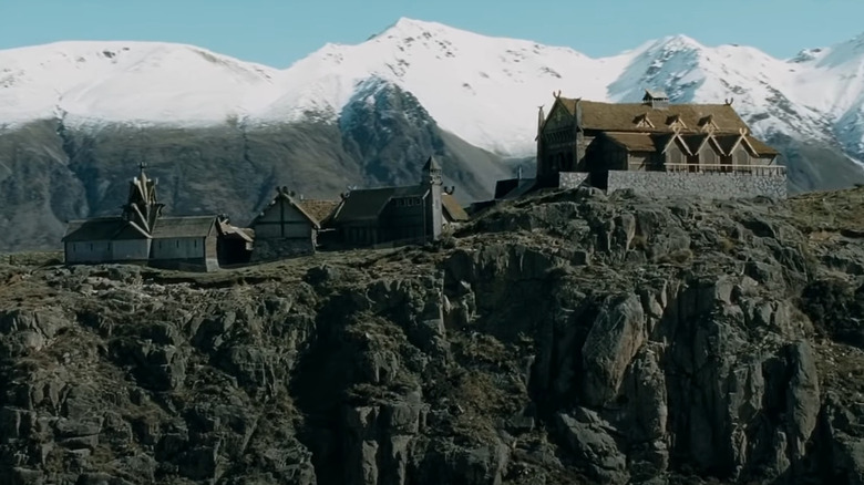 Edoras, the capital of Rohan