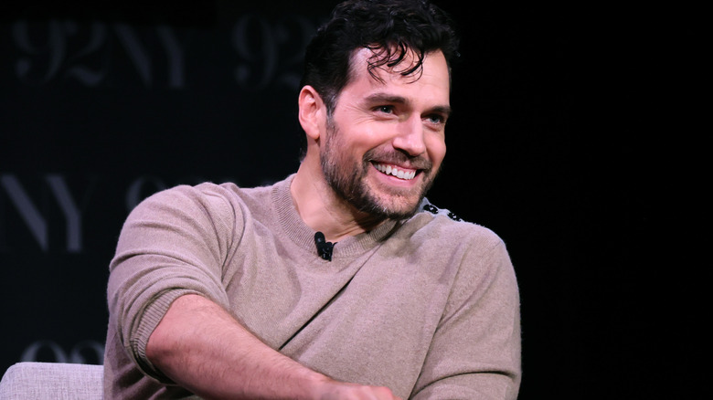 Henry Cavill smiling