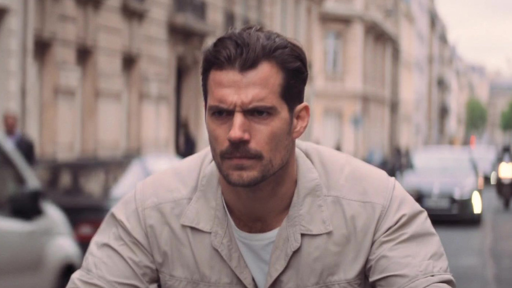 Henry Cavill August Walker motorcycle determined