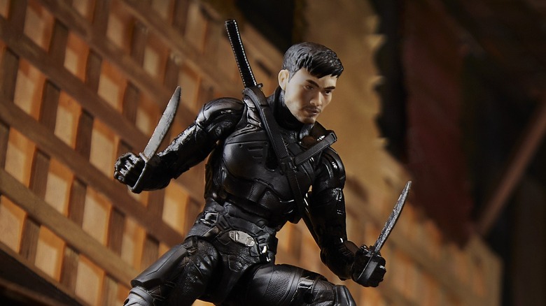 Henry Golding's "Snake Eyes: G.I. Joe Origins" action figure