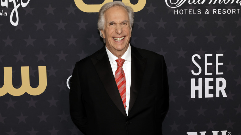 Henry Winkler laughing