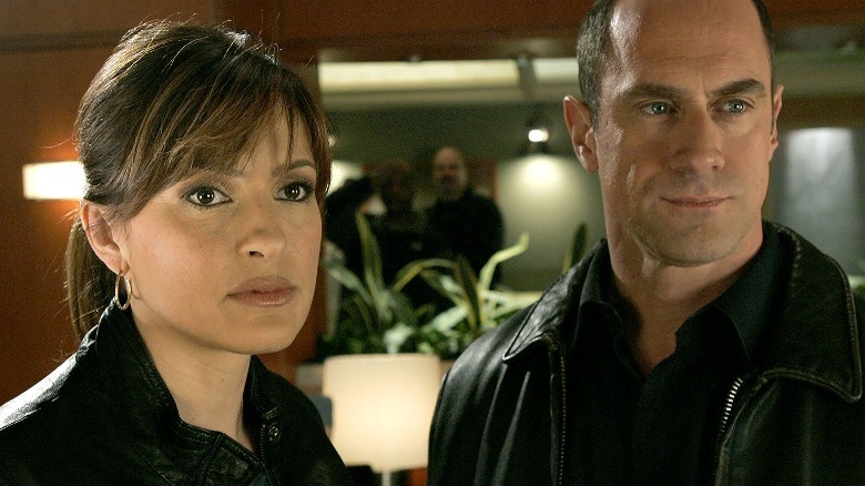 Olivia Benson and Elliot Stabler concerned